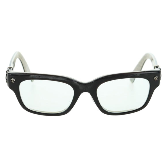 Chrome Hearts BS Flare BANGADANG II Sunglasses plastic Black Auth 176795SM