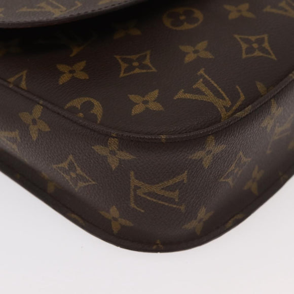 LOUIS VUITTON Monogram Saint Cloud GM Shoulder Bag M51242 LV Auth 176798
