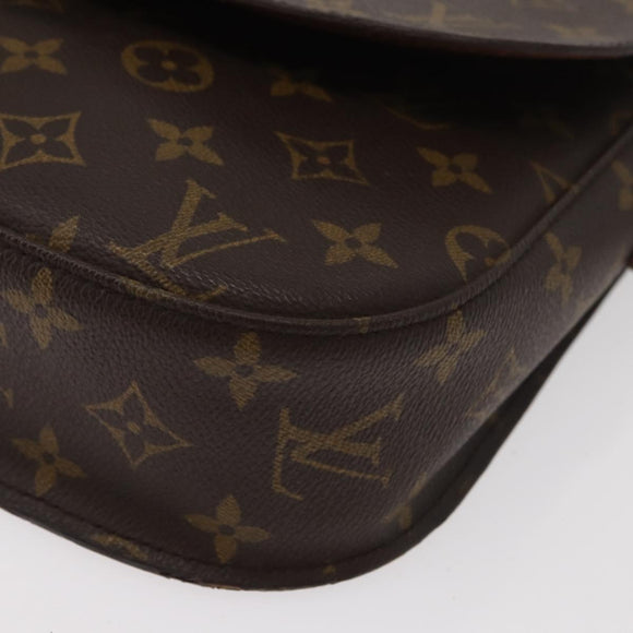 LOUIS VUITTON Monogram Saint Cloud GM Shoulder Bag M51242 LV Auth 176798