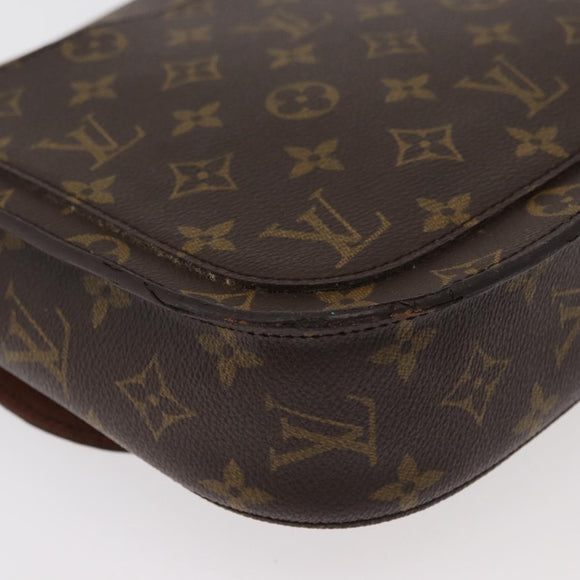 LOUIS VUITTON Monogram Saint Cloud GM Shoulder Bag M51242 LV Auth 176798