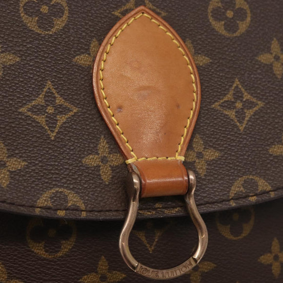 LOUIS VUITTON Monogram Saint Cloud GM Shoulder Bag M51242 LV Auth 176798