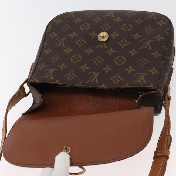 LOUIS VUITTON Monogram Saint Cloud GM Shoulder Bag M51242 LV Auth 176798
