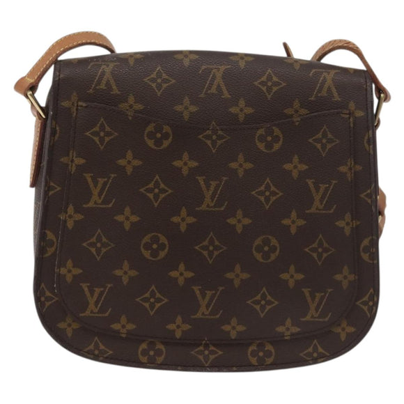 LOUIS VUITTON Monogram Saint Cloud GM Shoulder Bag M51242 LV Auth 176798