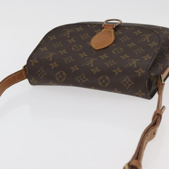 LOUIS VUITTON Monogram Saint Cloud GM Shoulder Bag M51242 LV Auth 176798