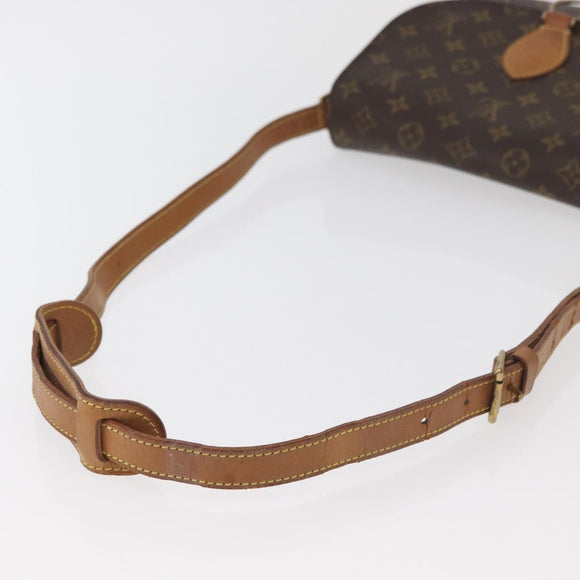 LOUIS VUITTON Monogram Saint Cloud GM Shoulder Bag M51242 LV Auth 176798