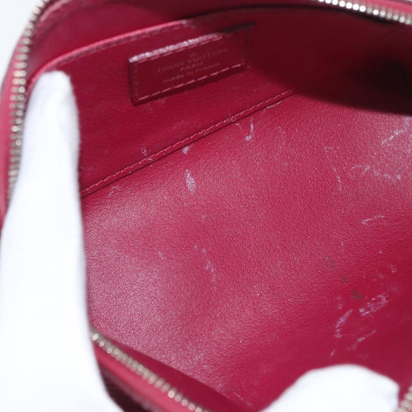 LOUIS VUITTON Epi Pochette Cosmetic PM Cosmetic Pouch Fuchsia M41114 Auth 176801