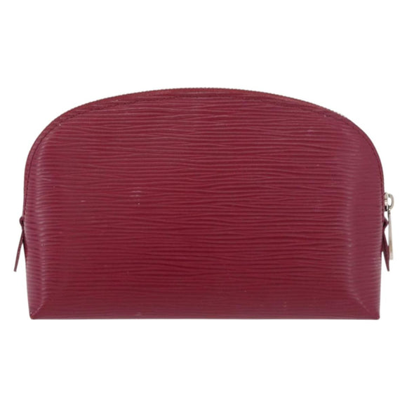 LOUIS VUITTON Epi Pochette Cosmetic PM Cosmetic Pouch Fuchsia M41114 Auth 176801