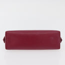 LOUIS VUITTON Epi Pochette Cosmetic PM Cosmetic Pouch Fuchsia M41114 Auth 176801-6