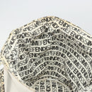 FENDI FENDISSIME Tote Bag Nylon White CC Auth 176808-11