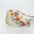 FENDI FENDISSIME Tote Bag Nylon White CC Auth 176808-3