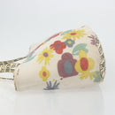 FENDI FENDISSIME Tote Bag Nylon White CC Auth 176808-4