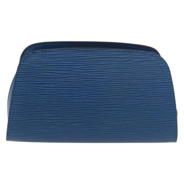 LOUIS VUITTON Epi Dauphine PM Pouch Blue M48445 LV Auth 176812 - 0
