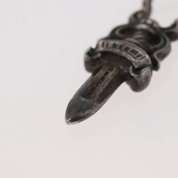 Chrome Hearts Dagger Charm Hanger Top Ag925 Zilver Auth 176814SM