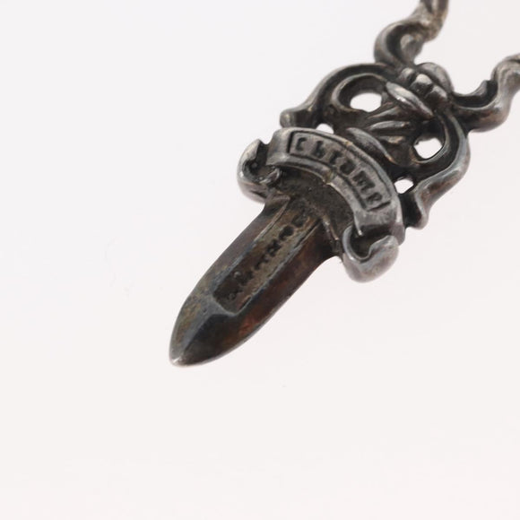 Chrome Hearts Dagger Charm Hanger Top Ag925 Zilver Auth 176814SM