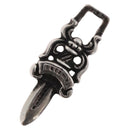 Chrome Hearts Dagger Charm Hanger bovenzijde Ag925 Zilver Auth 176815SM-1