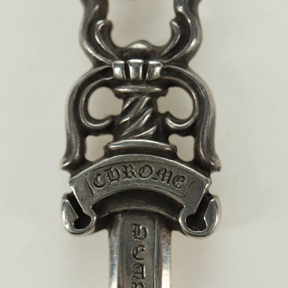 Chrome Hearts Dagger Charm Pendant Top Ag925 Silver Auth 176816SM