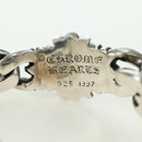 Chrome Hearts Keeper Link ID Bracelet Ag925 4 Links Silver Auth 176817SM-10