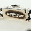Chrome Hearts Keeper Link ID Bracelet Ag925 4 Links Silver Auth 176817SM-9