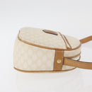 CELINE Macadam Canvas Shoulder Bag PVC White Auth 176818-3