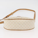 CELINE Macadam Canvas Shoulder Bag PVC White Auth 176818-5