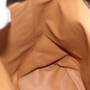 CELINE Macadam Canvas Backpack PVC Leather Brown Gold Auth 176821-21