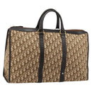 Christian Dior Trotter Canvas Hand Bag Beige Auth 176827-1