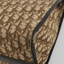 Christian Dior Trotter Canvas Hand Bag Beige Auth 176827-16