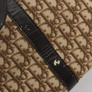 Christian Dior Trotter Canvas Hand Bag Beige Auth 176827-9
