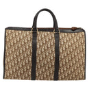 Christian Dior Trotter Canvas Hand Bag Beige Auth 176827-2