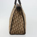 Christian Dior Trotter Canvas Hand Bag Beige Auth 176827-3