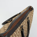 Christian Dior Trotter Canvas Hand Bag Beige Auth 176827-6