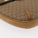 GUCCI Micro GG Supreme Shoulder Bag PVC Beige Gold Auth 176833-9