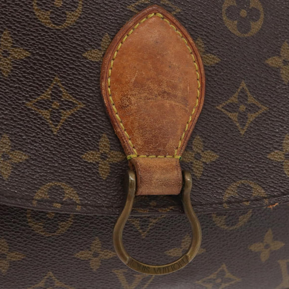 LOUIS VUITTON Monogram Saint Cloud GM Shoulder Bag M51242 LV Auth 176835