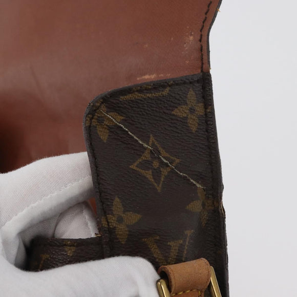 LOUIS VUITTON Monogram Saint Cloud GM Shoulder Bag M51242 LV Auth 176835