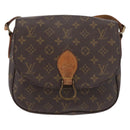 LOUIS VUITTON Monogram Saint Cloud GM Shoulder Bag M51242 LV Auth 176835-13