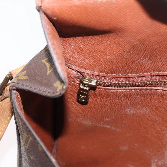 LOUIS VUITTON Monogram Saint Cloud GM Shoulder Bag M51242 LV Auth 176835