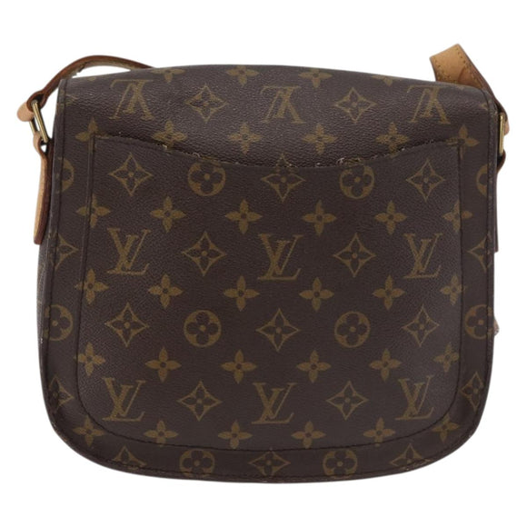 LOUIS VUITTON Monogram Saint Cloud GM Shoulder Bag M51242 LV Auth 176835
