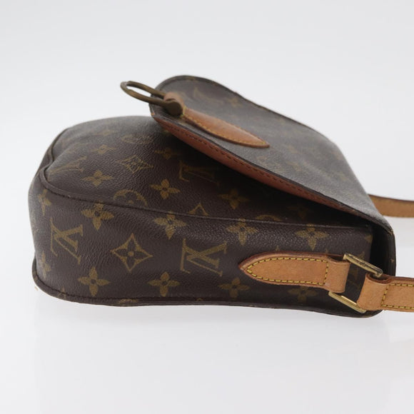 LOUIS VUITTON Monogram Saint Cloud GM Shoulder Bag M51242 LV Auth 176835