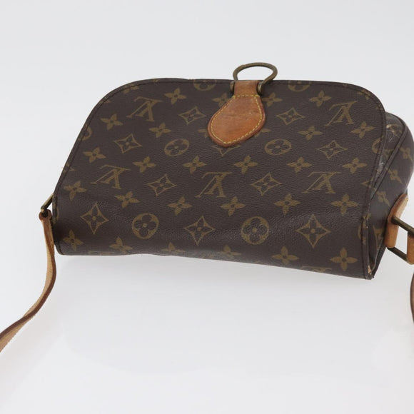 LOUIS VUITTON Monogram Saint Cloud GM Shoulder Bag M51242 LV Auth 176835