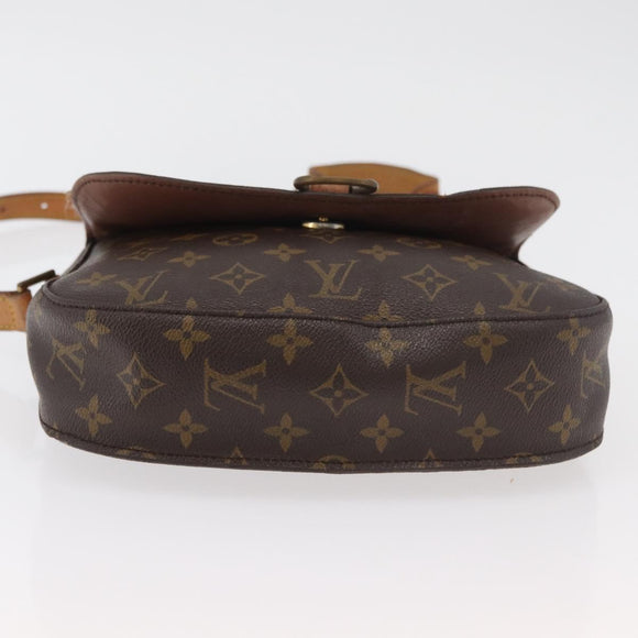 LOUIS VUITTON Monogram Saint Cloud GM Shoulder Bag M51242 LV Auth 176835