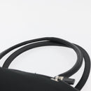 Salvatore Ferragamo Gancini Tote Bag Nylon Black Silver Auth 176841A-8