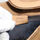 GUCCI Horsebit Shoulder Bag Leather Beige Gold 101975 Auth 176842A-12