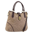 LOUIS VUITTON Monogram Idylle Elegy Hand Bag 2way Red Sepia M56698 Auth 176844A-1
