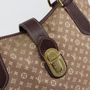 LOUIS VUITTON Monogram Idylle Elegy Hand Bag 2way Red Sepia M56698 Auth 176844A-9