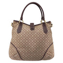 LOUIS VUITTON Monogram Idylle Elegy Hand Bag 2way Red Sepia M56698 Auth 176844A-2