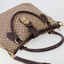 LOUIS VUITTON Monogram Idylle Elegy Hand Bag 2way Red Sepia M56698 Auth 176844A-6
