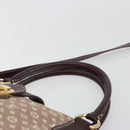 LOUIS VUITTON Monogram Idylle Elegy Hand Bag 2way Red Sepia M56698 Auth 176844A-14