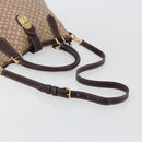 LOUIS VUITTON Monogram Idylle Elegy Hand Bag 2way Red Sepia M56698 Auth 176844A-8