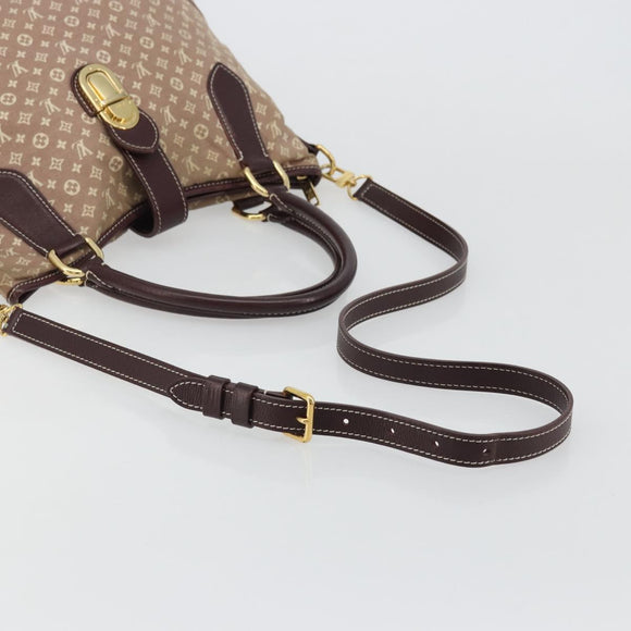 LOUIS VUITTON Monogram Idylle Elegy Hand Bag 2way Red Sepia M56698 Auth 176844A