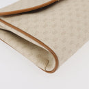 GUCCI Micro GG Supreme Shoulder Bag PVC Ivory Gold 004 14 1923 Auth 176849-9